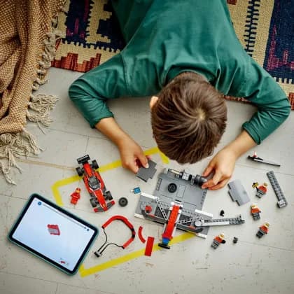 Конструктор Lego City Піт-стоп і піт-екіпаж F1 322дет 60443 фото 6 Конструктор Lego City Піт-стоп і піт-екіпаж F1 322дет 60443 фото 6