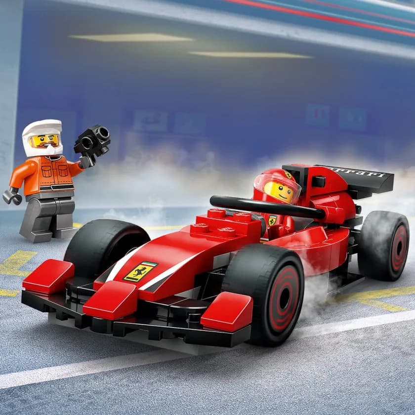 Конструктор Lego City Піт-стоп і піт-екіпаж F1 322дет 60443 фото 8 Конструктор Lego City Піт-стоп і піт-екіпаж F1 322дет 60443 фото 8