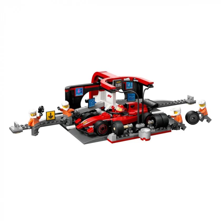 Конструктор Lego City Піт-стоп і піт-екіпаж F1 322дет 60443 фото 4 Конструктор Lego City Піт-стоп і піт-екіпаж F1 322дет 60443 фото 4