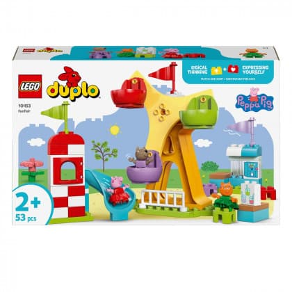 Конструктор Lego Duplo Peppa Pig Ярмарок розваг 53дет 10453