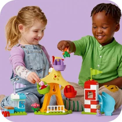 Конструктор Lego Duplo Peppa Pig Ярмарок розваг 53дет 10453 фото 4