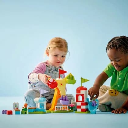 Конструктор Lego Duplo Peppa Pig Ярмарок розваг 53дет 10453 фото 5