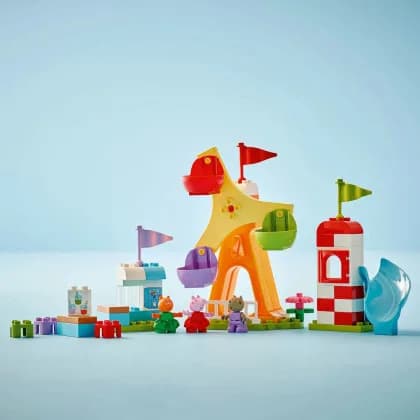 Конструктор Lego Duplo Peppa Pig Ярмарок розваг 53дет 10453 фото 2