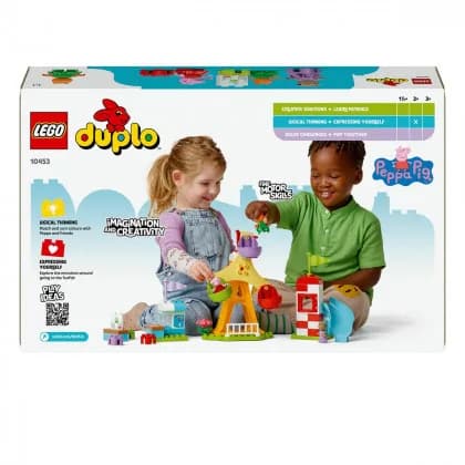Конструктор Lego Duplo Peppa Pig Ярмарок розваг 53дет 10453 фото 7