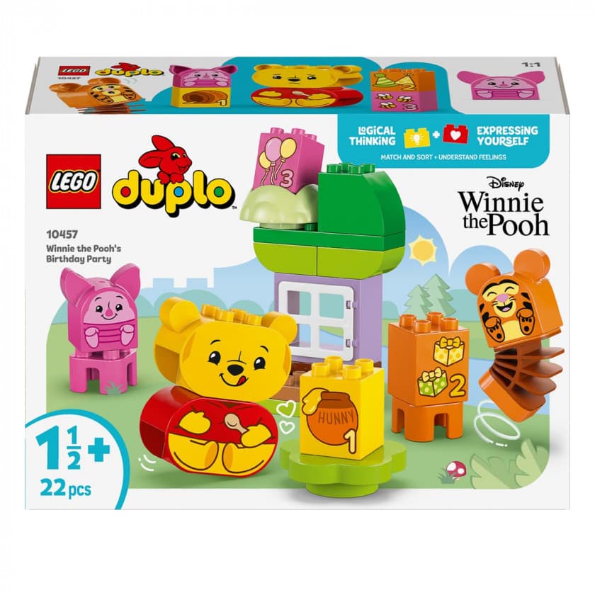 Конструктор Lego Duplo День народження Вінні Пуха 22дет 10457