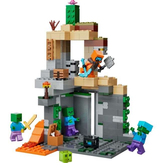 Конструктор Lego Minecraft Підземелля зомбі 284дет 21587