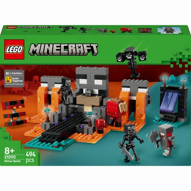 Конструктор Lego Minecraft Битва за Візер 494дет 21590 фото 2