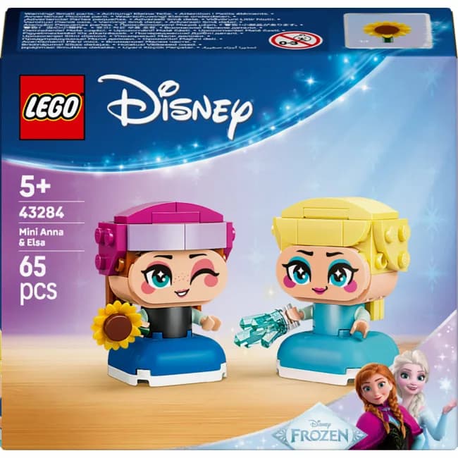 Конструктор Lego Disney Мініпринцеси Анна та Ельза 65дет 43284 фото 2