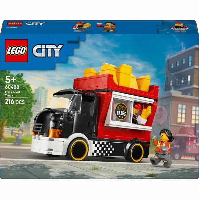 Конструктор Lego City Вантажівка з картоплею фрі 216дет 60488 фото 2