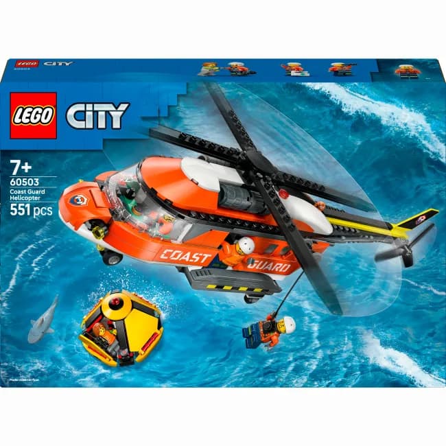 Конструктор Lego City Гелікоптер берегової охорони 551дет 60503 фото 2