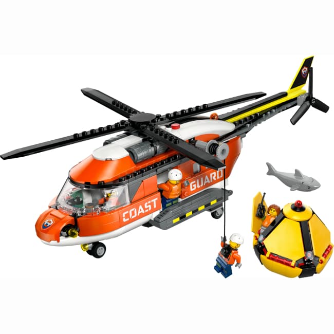 Конструктор Lego City Гелікоптер берегової охорони 551дет 60503