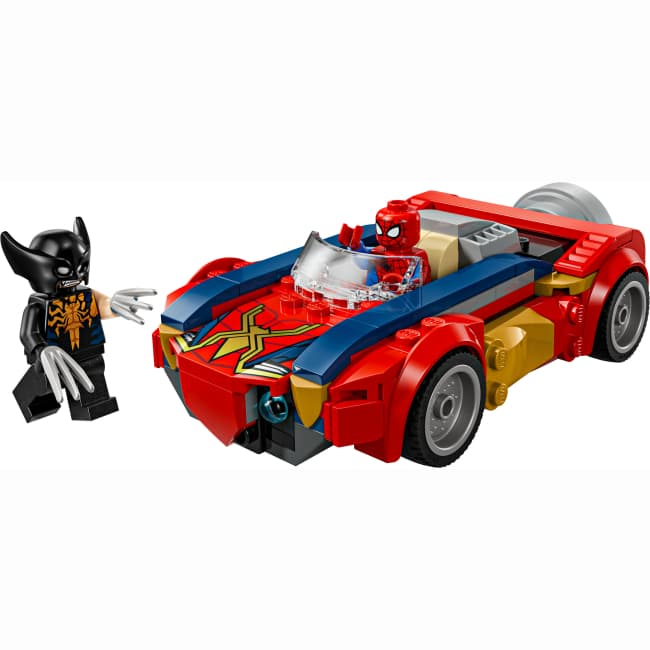 Конструктор Lego Super Heroes Автомобіль Людини-павука vs. Отруєний Росомаха 76336