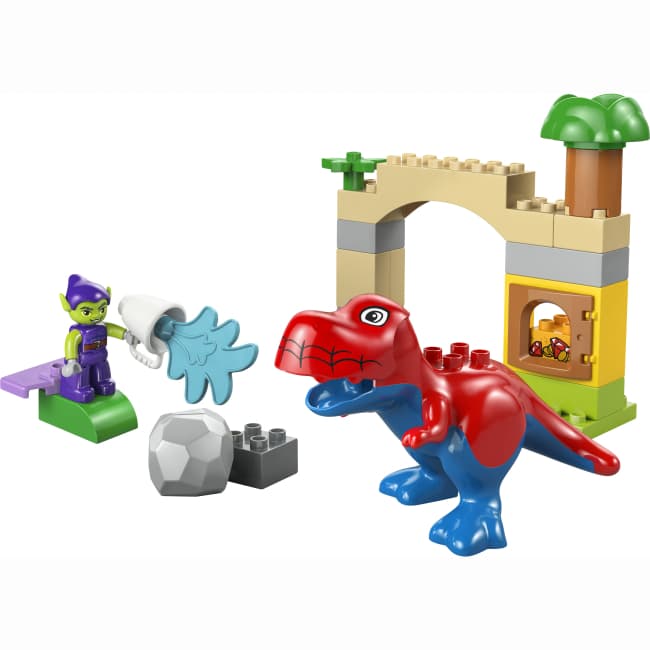 Конструктор Lego Duplo Динозавр Spidey-Rex проти Зеленого Гобліна 25дет 10463