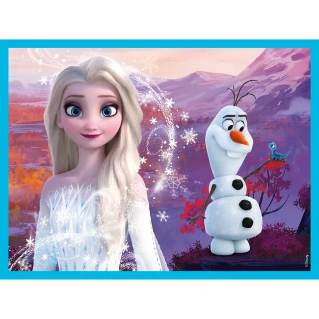 Кубики Clementoni Frozen 12шт 41192 фото 2