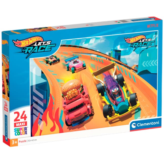 Пазл Clementoni Maxi Hot Wheels 24ел 28523