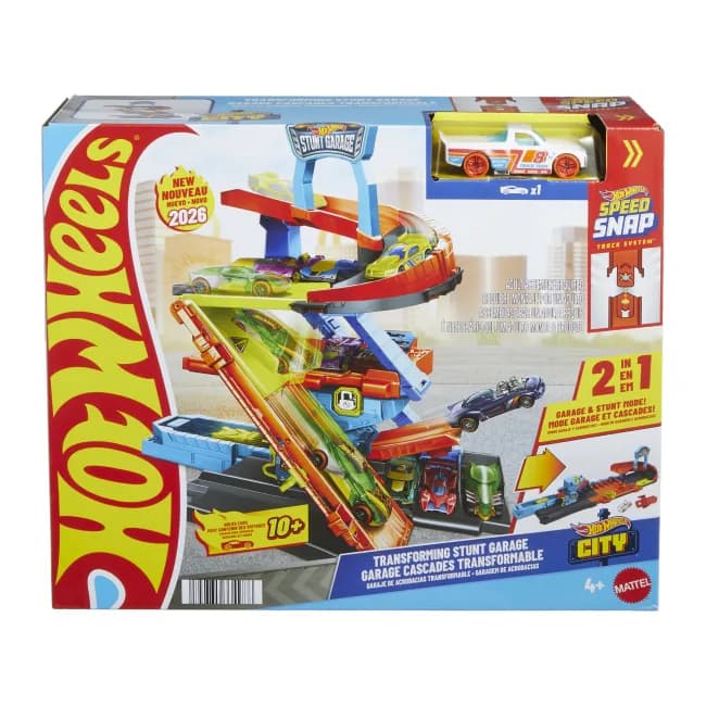 Набір ігровий Hot Wheels Гараж-трансформер для трюків JHL94 фото 3