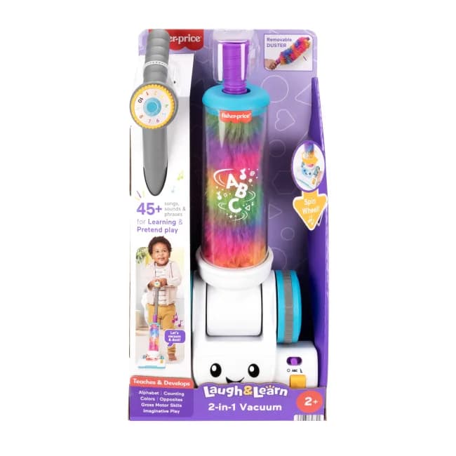 Іграшка інтерактивна Fisher-price Пилосос JMM37 фото 3