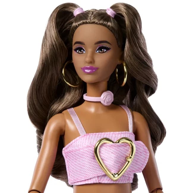 Лялька Barbie Deluxe Style Трояндовий сет у барбікорі JJN72 фото 3