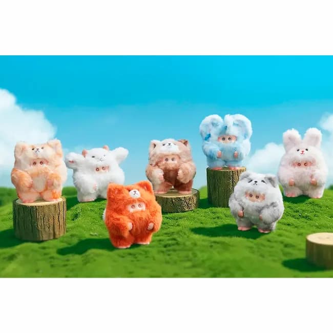 Іграшка м'яка 10/10 Giggle Monster Лісові пухнастики GM9981134 фото 2