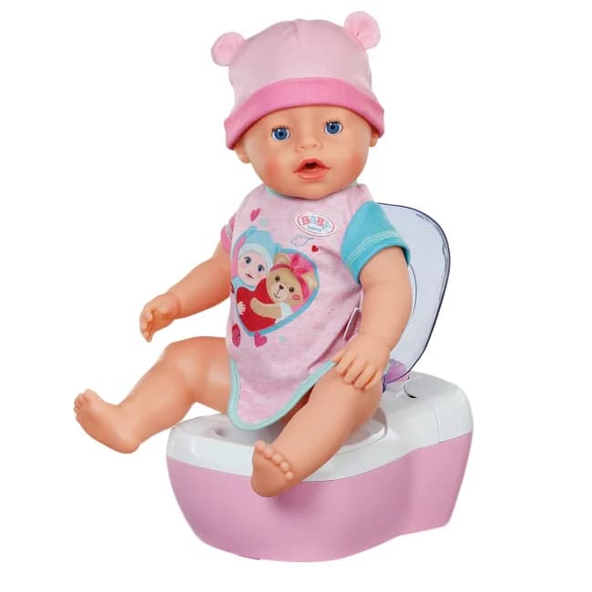 Унітаз для ляльок ZAPF Baby Born Маленький туалет 837542 фото 2 Унітаз для ляльок ZAPF Baby Born Маленький туалет 837542 фото 2