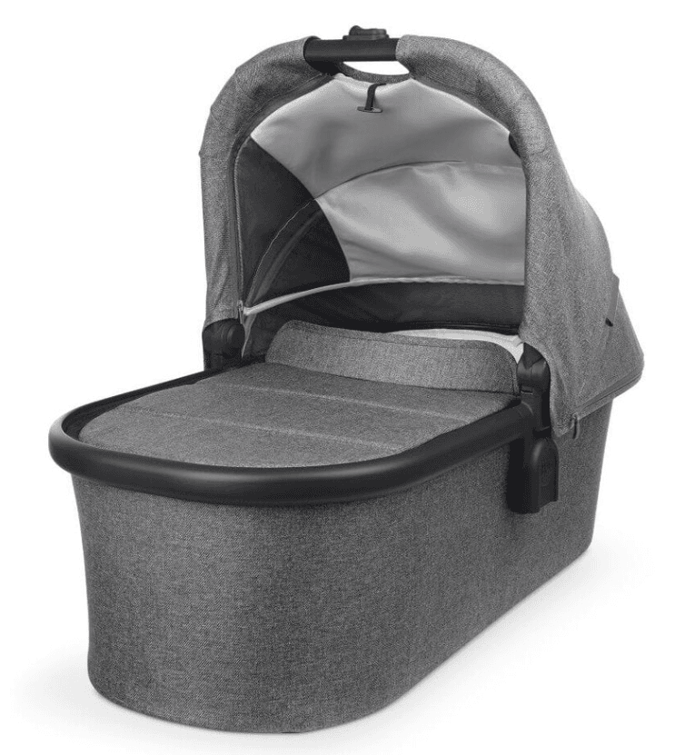 Люлька Uppababy Carrycot Greyson Charcoal Mélange Carbon Frame 0920-BAS-EU-GRY