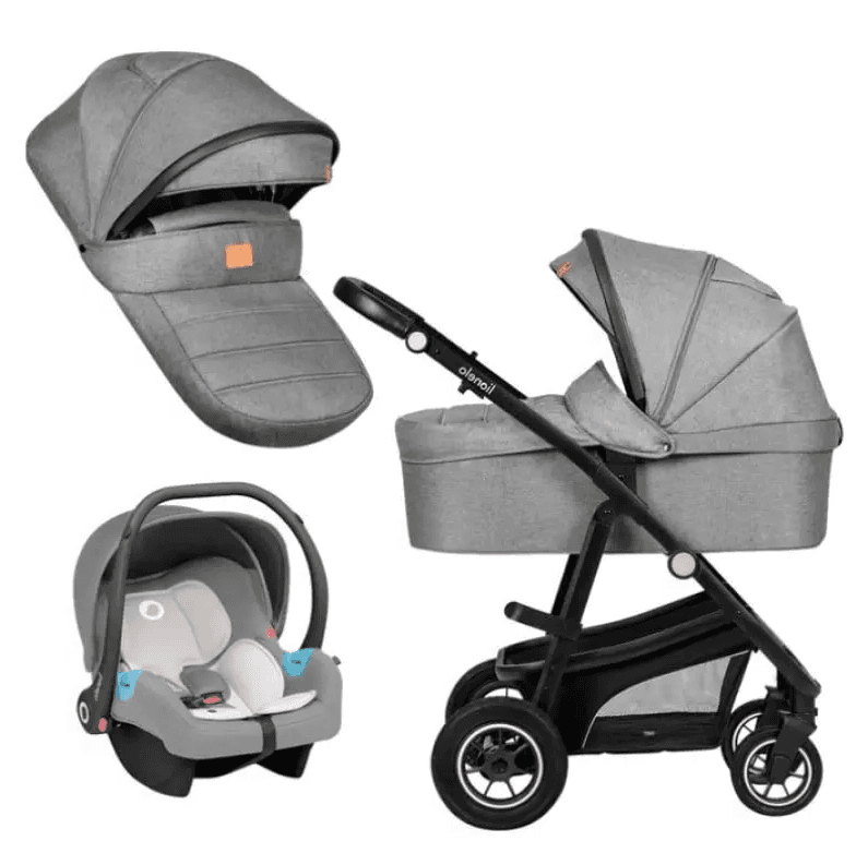 Коляска універсальна 3в1 Lionelo Bianka Grey Stone LO-BIANKA 3IN1 GREY STONE