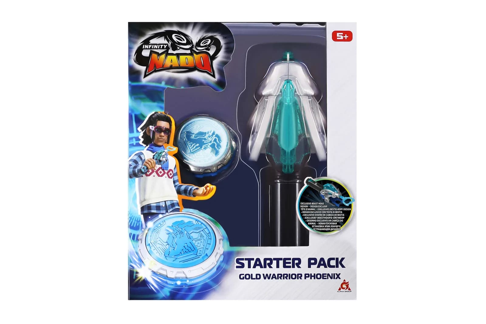 Дзига Infinity Nado Starter Pack Золотий Воїн Фенікс EU654113 фото 14 Дзига Infinity Nado Starter Pack Золотий Воїн Фенікс EU654113 фото 14