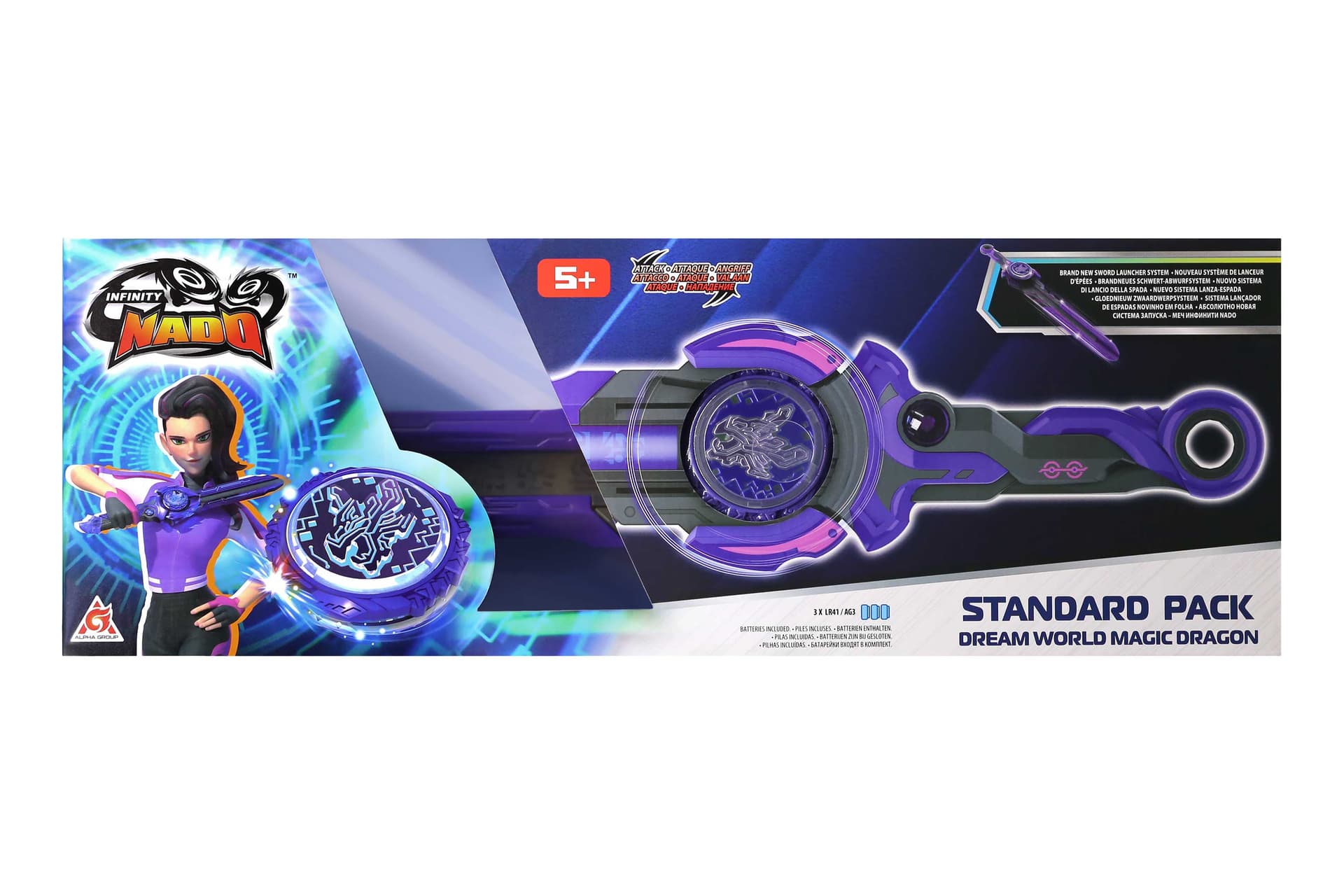 Дзига Infinity Nado Standard Pack Чарівний Дракон світу мрій EU654127