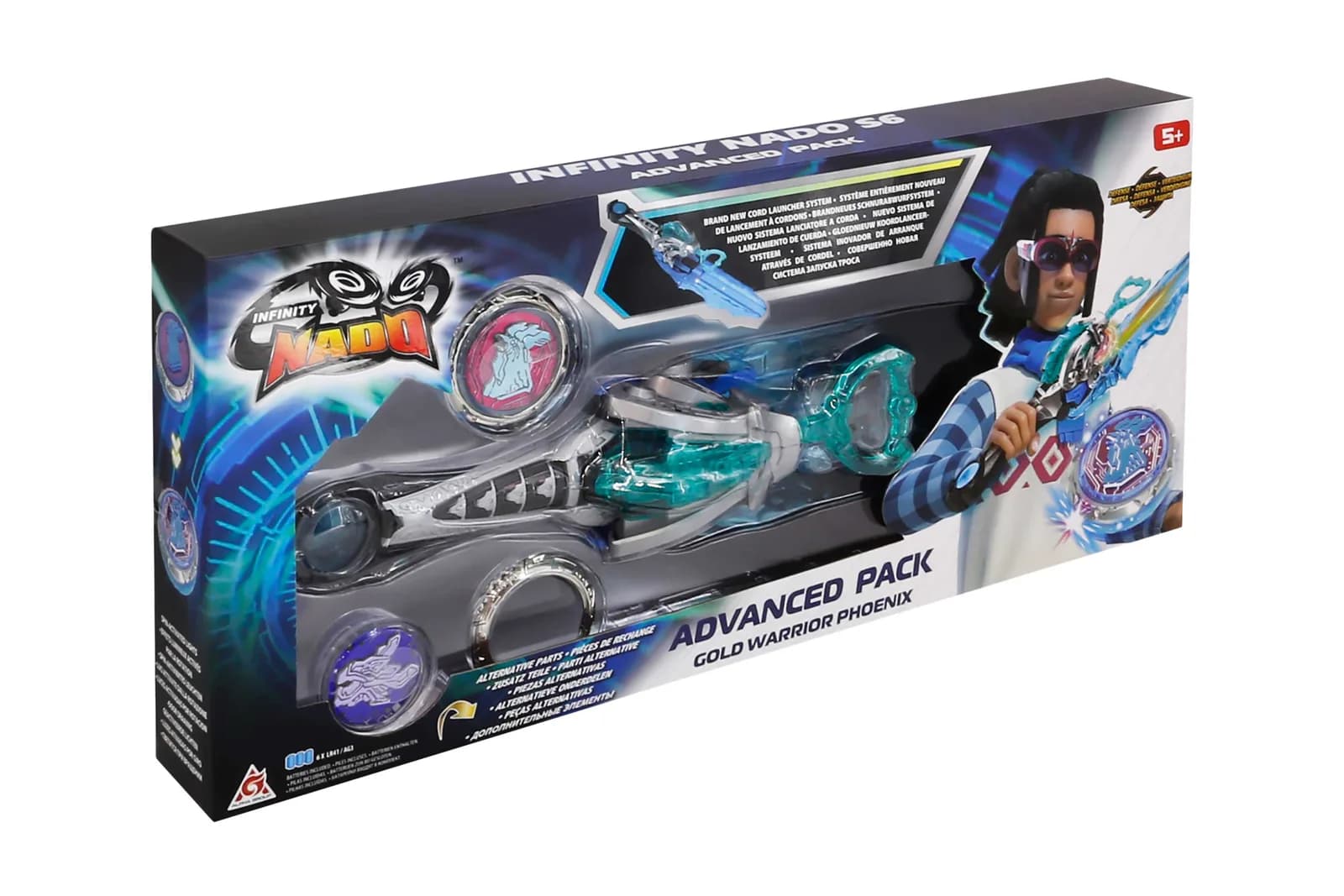 Дзига Infinity Nado Advanced Pack Золотий Воїн Фенікс EU654133 фото 4 Дзига Infinity Nado Advanced Pack Золотий Воїн Фенікс EU654133 фото 4