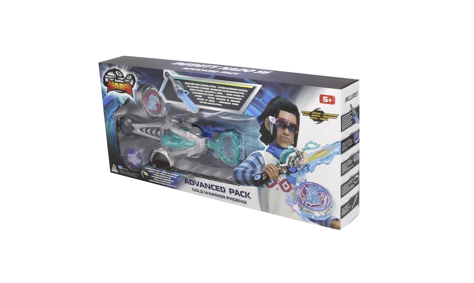 Дзига Infinity Nado Advanced Pack Золотий Воїн Фенікс EU654133 фото 2 Дзига Infinity Nado Advanced Pack Золотий Воїн Фенікс EU654133 фото 2