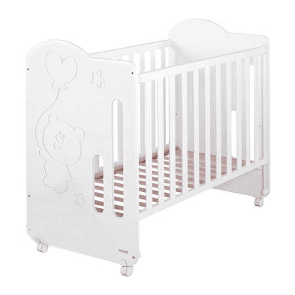 Ліжко дитяче Micuna Globito 120х60 см White GLOBITO WHITE