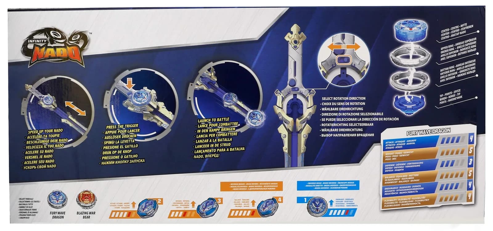 Набір ігровий Infinity Nado Master Belt Battle Set Лютий Дракон EU654162 фото 13