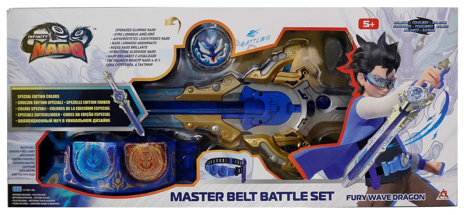 Набір ігровий Infinity Nado Master Belt Battle Set Лютий Дракон EU654162 фото 5