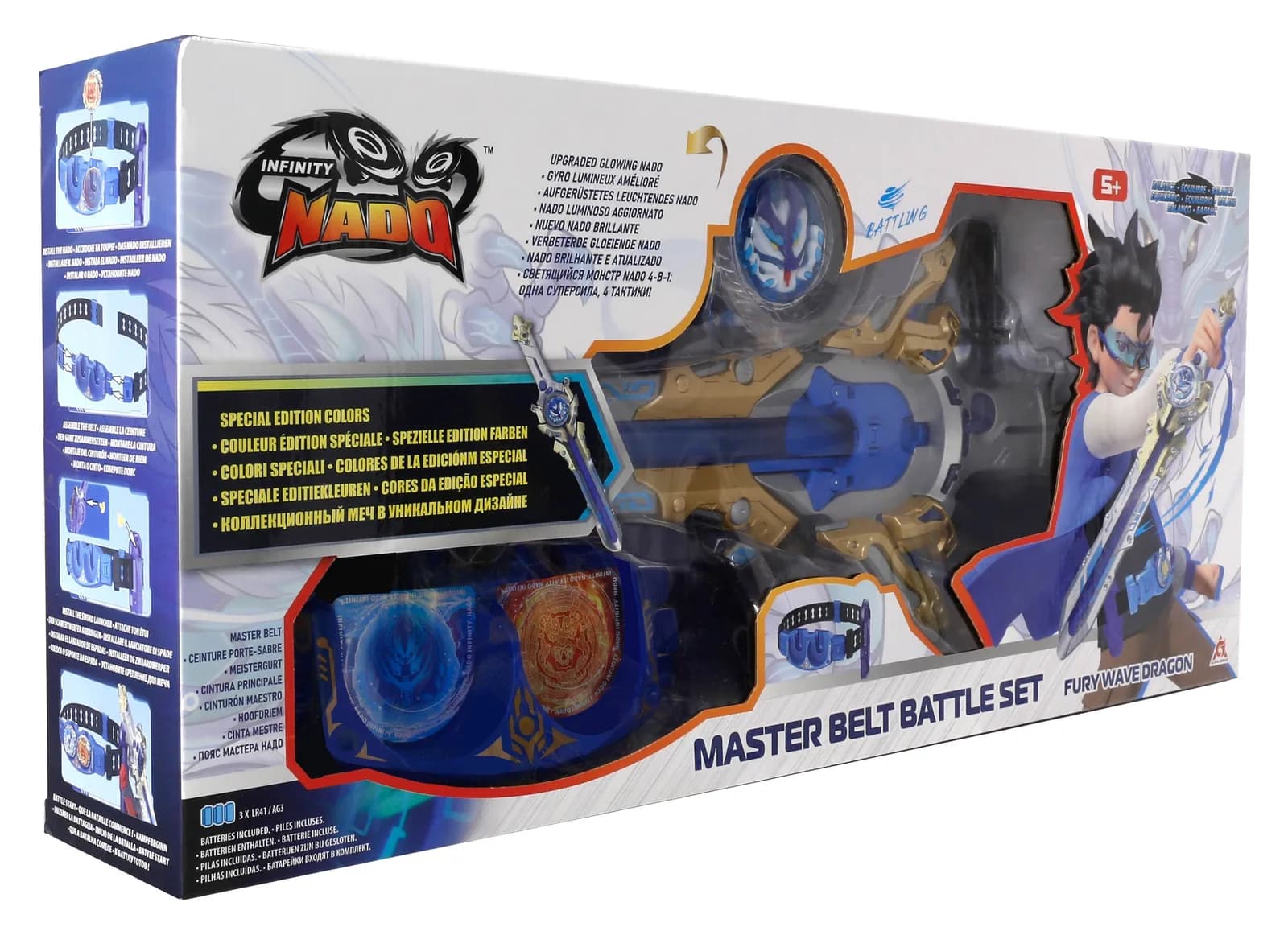 Набір ігровий Infinity Nado Master Belt Battle Set Лютий Дракон EU654162 фото 2