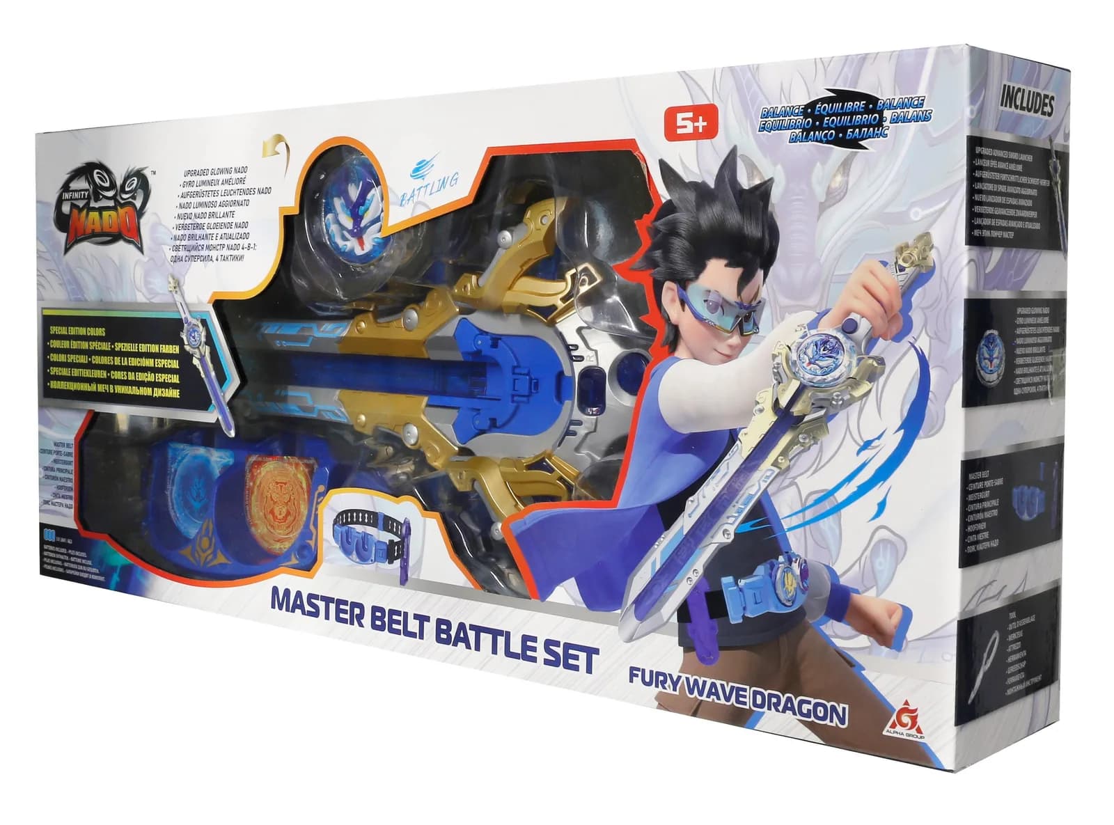 Набір ігровий Infinity Nado Master Belt Battle Set Лютий Дракон EU654162 фото 12