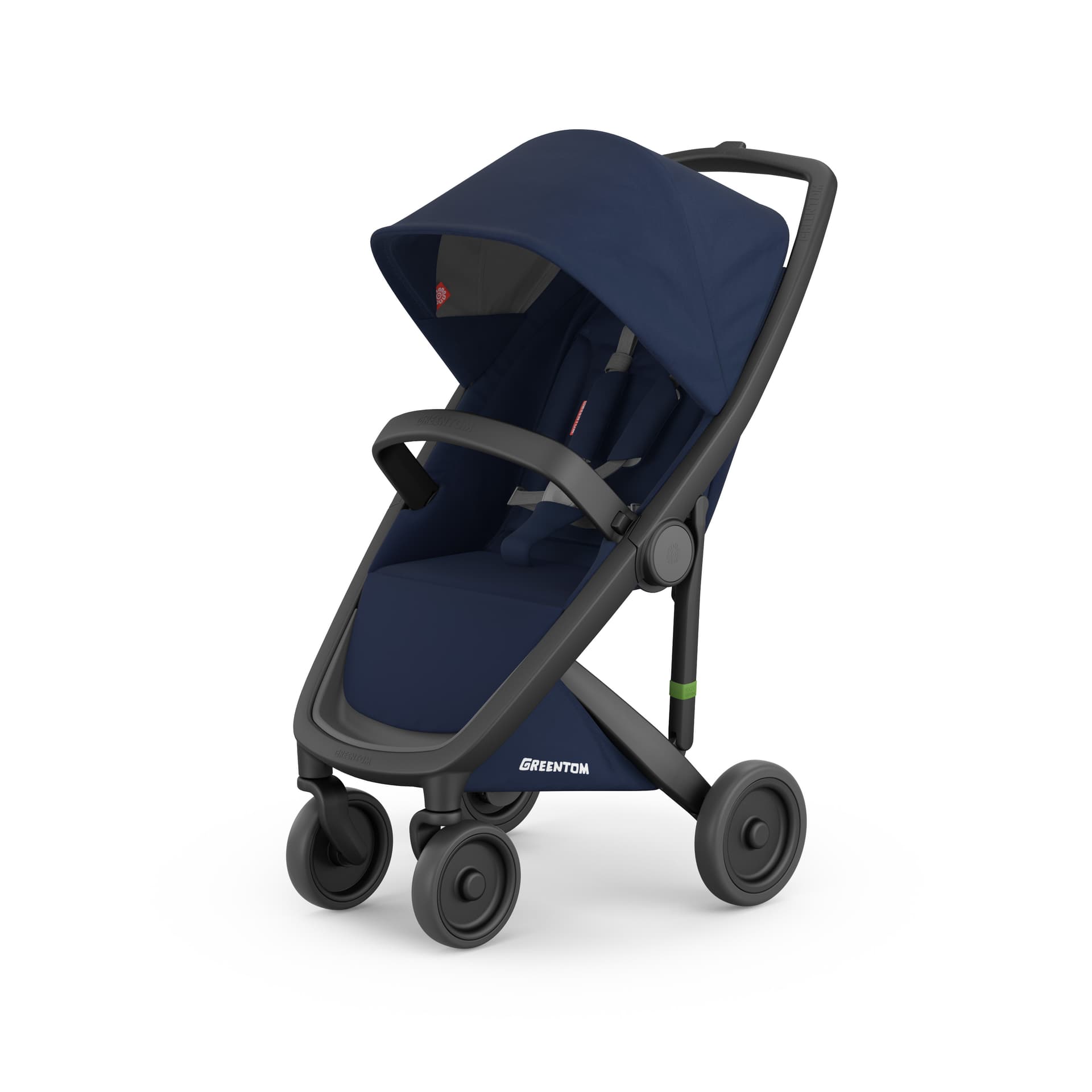 Коляска прогулянкова Greentom Classic GCBВ-2 Blue-Black