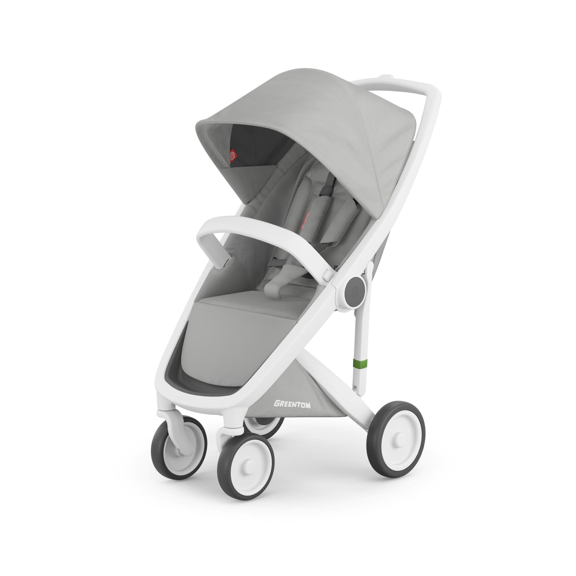 Коляска прогулянкова Greentom Classic GCGW-1 Grey-White
