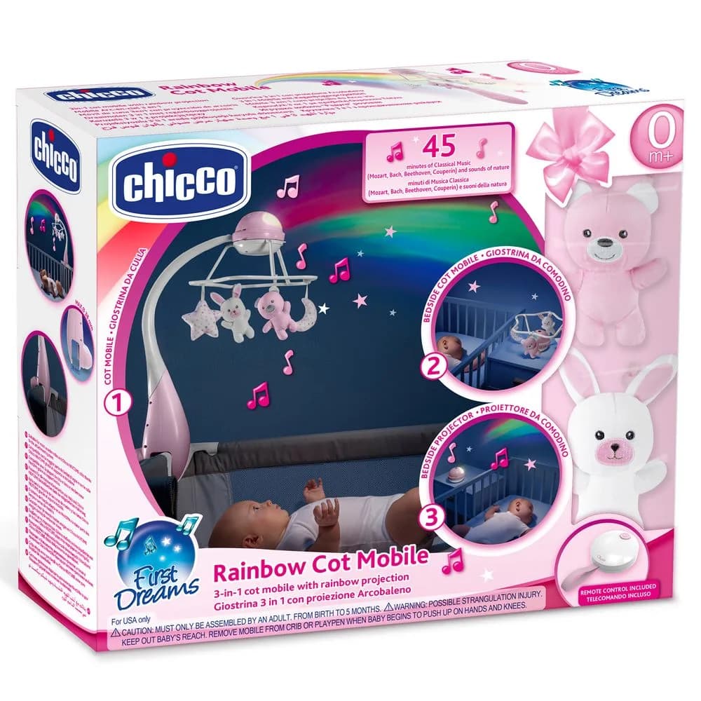 Мобіль Chicco 3в1 Веселка 11041.10 фото 2