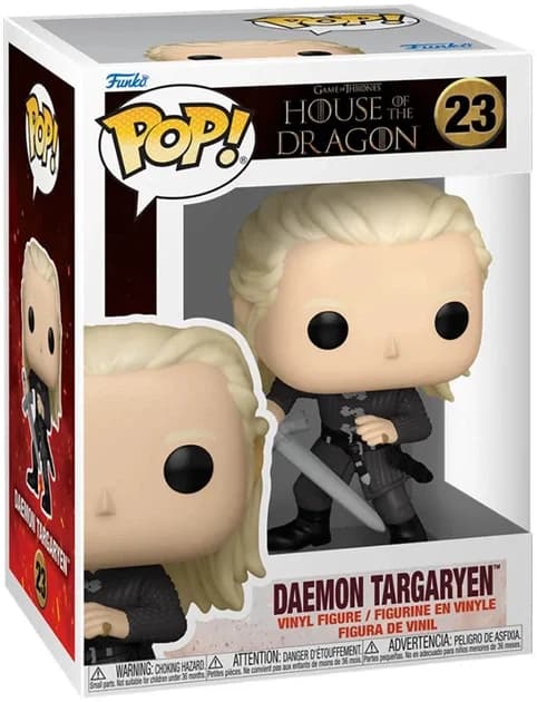 Ігрова фігурка FUNKO POP! cерії Дім Дракона - Деймон Тарґарієн 83464 фото 2