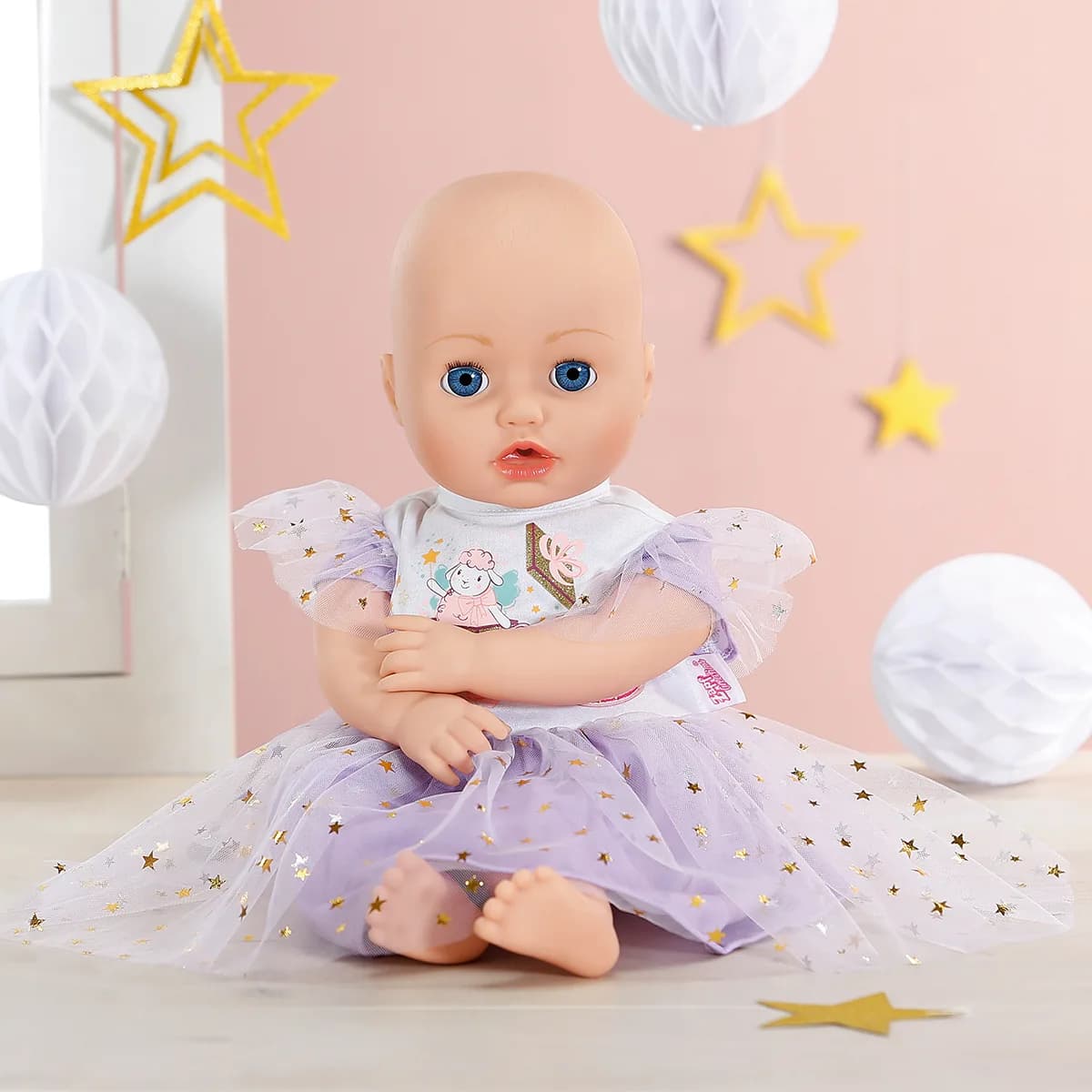 Одяг для ляльки Baby Born Annabell бузкова сукня 710296 фото 5