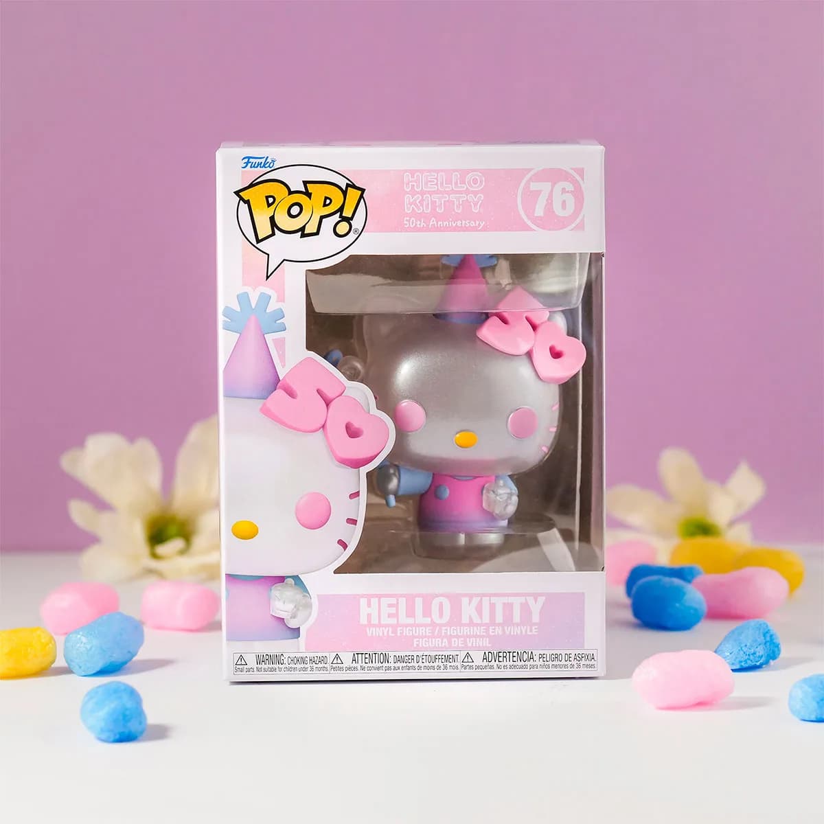 Ігрова фігурка FUNKO POP! cерії Sanrio: Hello Kitty - Хелоу Кітті з кулькою 76090 фото 2 Ігрова фігурка FUNKO POP! cерії Sanrio: Hello Kitty - Хелоу Кітті з кулькою 76090 фото 2