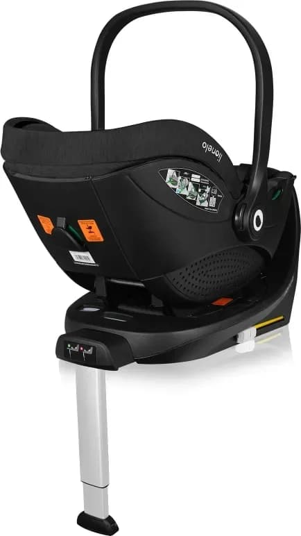 Автокрісло Lionelo Moxie i-Size Set Black Carbon LO-MOXIE I-SIZE SET BLACK фото 2