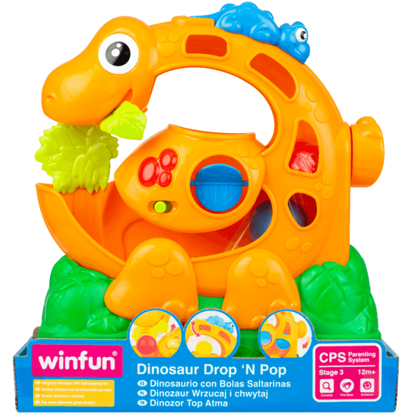 Іграшка інтерактивна WinFun Динозавр з кульками 0629-NL