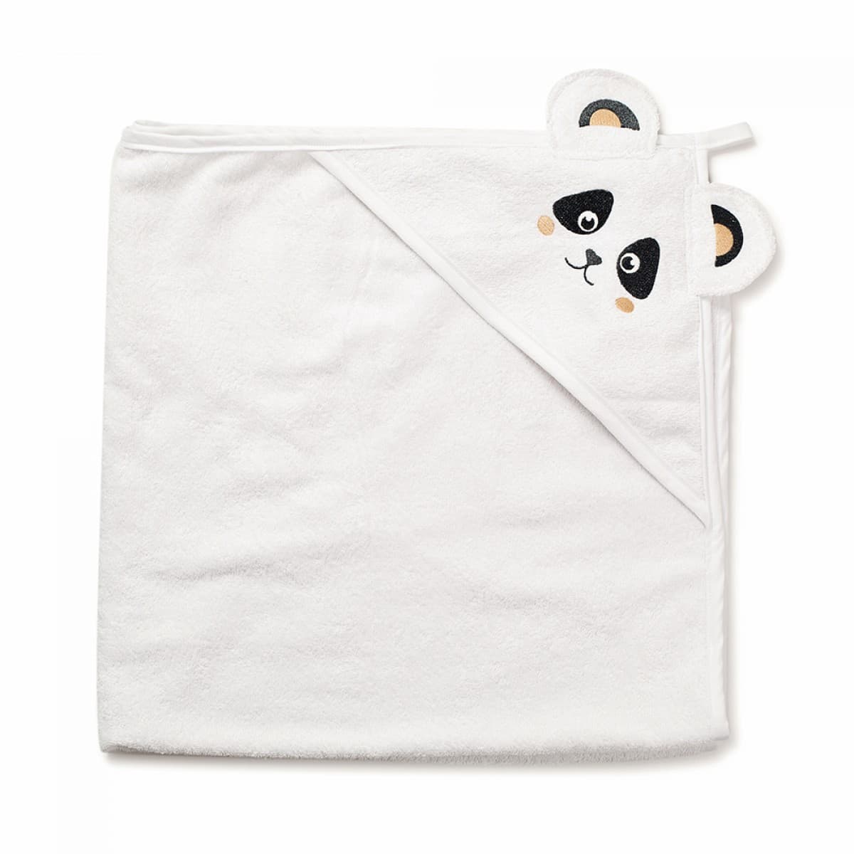 Рушник-куточок для купання Twins Panda white 1500-TANP-01