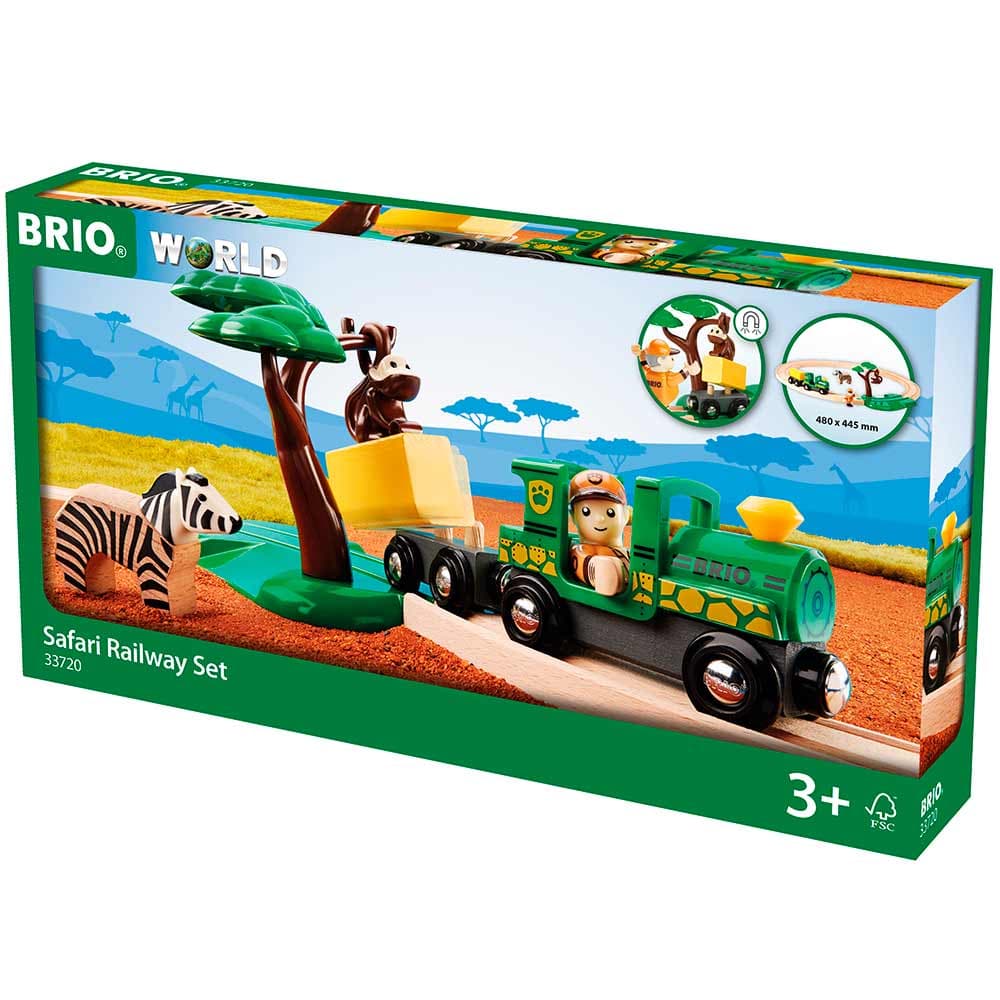 Дитяча залізниця BRIO Сафарі 33720