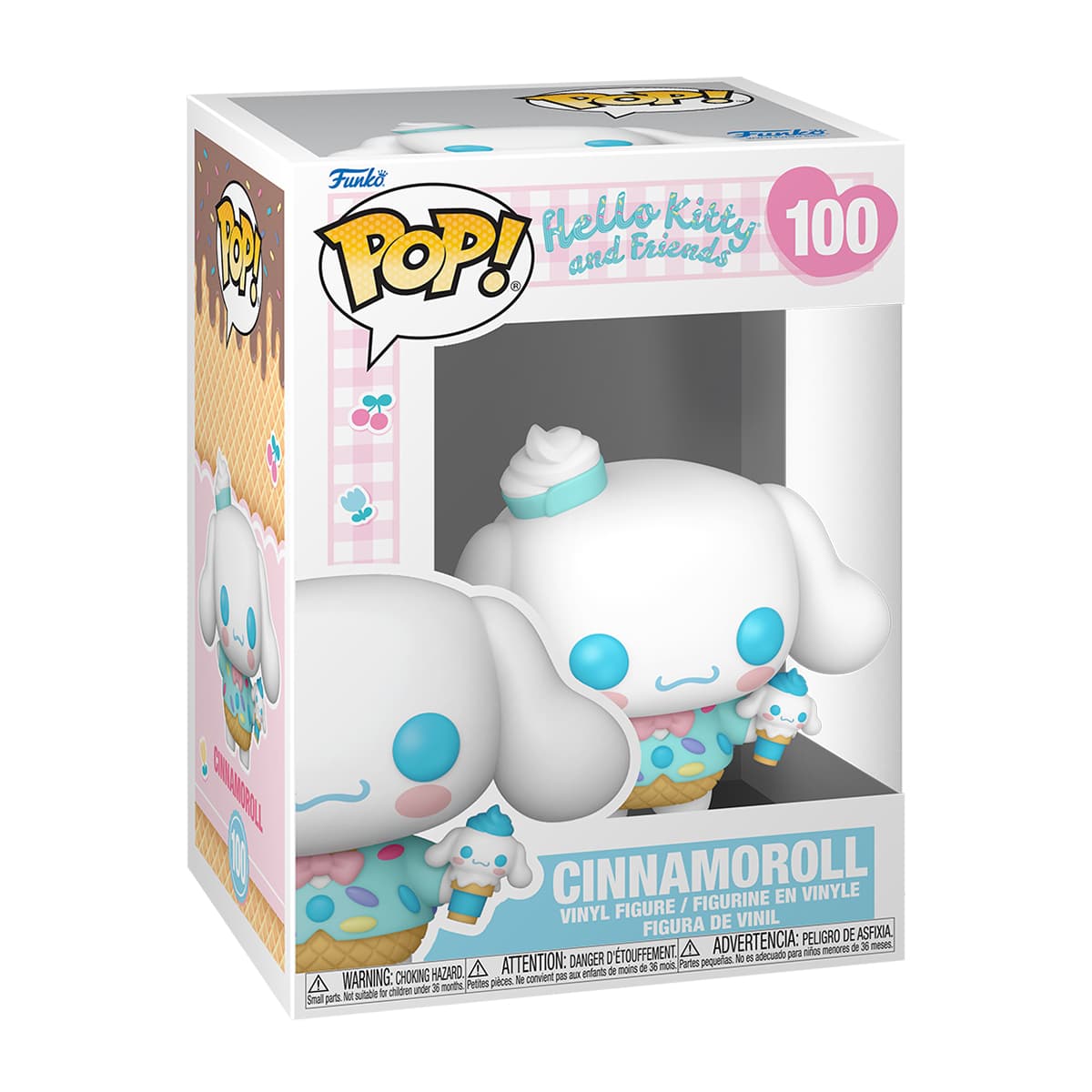 Ігрова фігурка FUNKO POP! cерії Sanrio: Hello Kitty - Сіннаморолл з морозивом