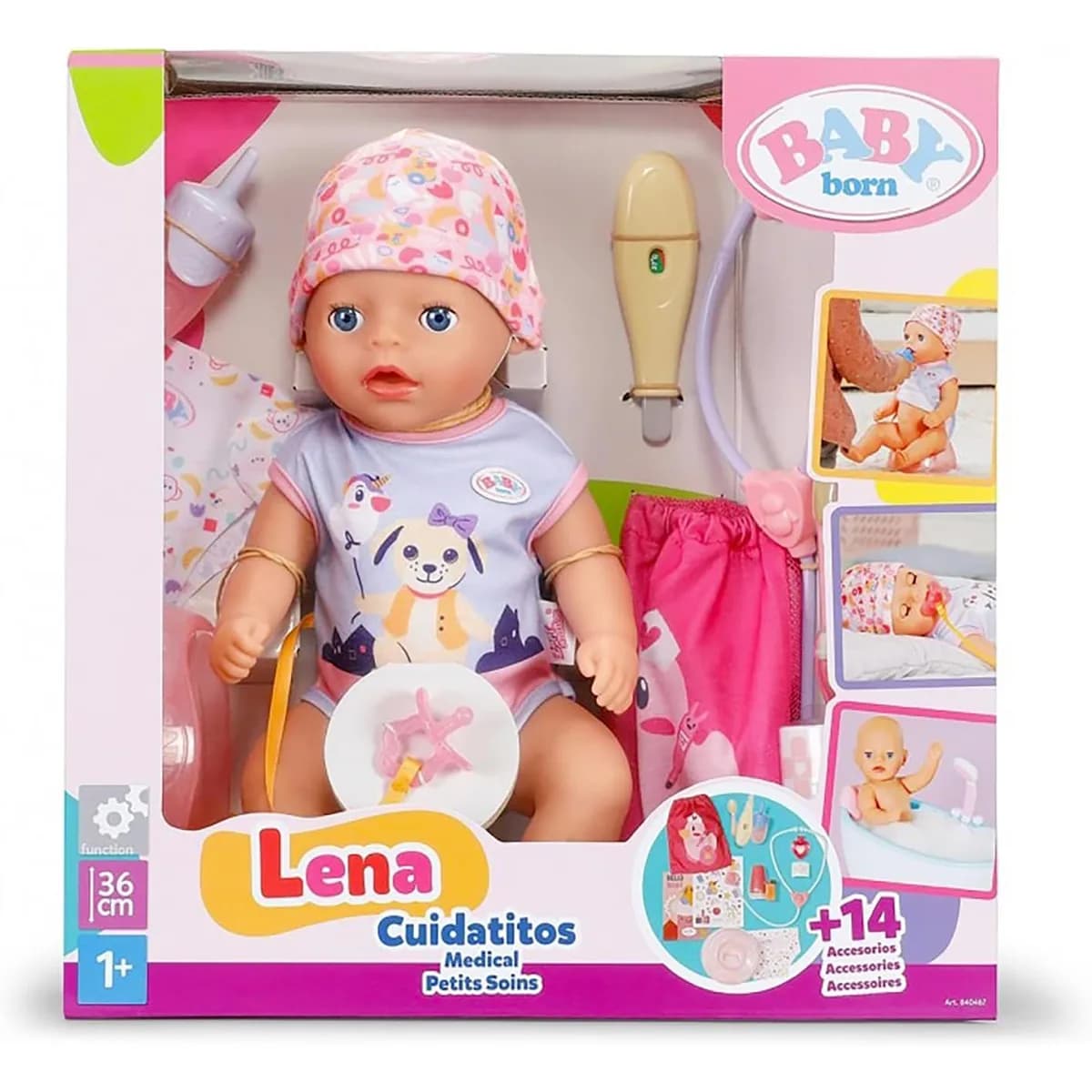 Пупс ZAPF Baby Born Лена Лікар 36см 840467 фото 2