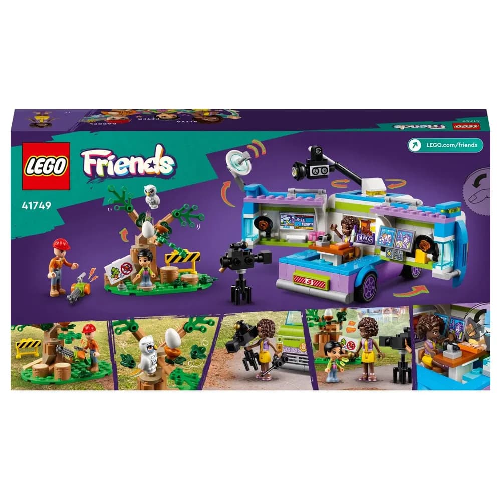 Конструктор LEGO Friends Фургон редакції новин 446дет 41749 фото 8 Конструктор LEGO Friends Фургон редакції новин 446дет 41749 фото 8