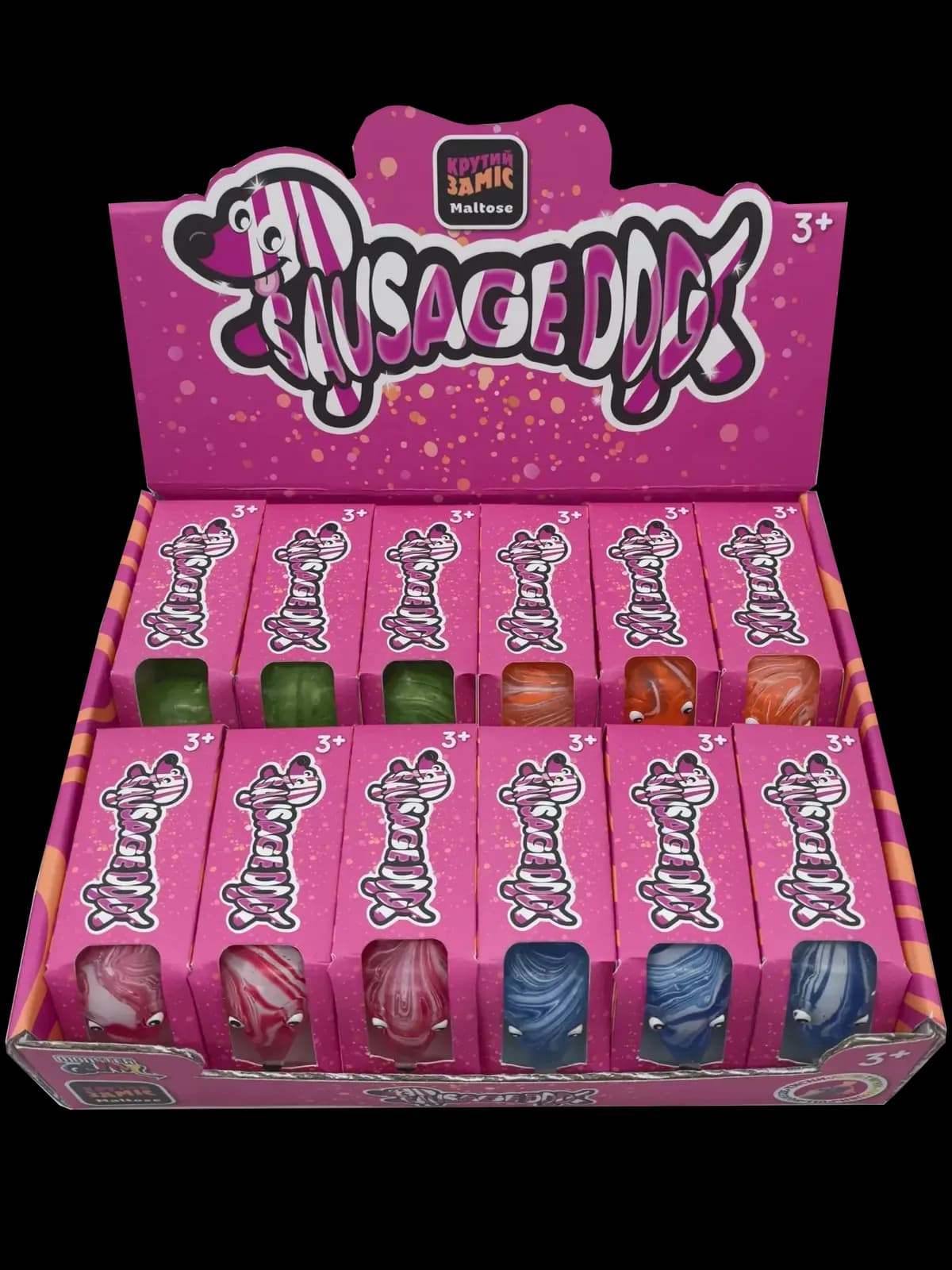Іграшка-антістрес Monster Gum Крутий заміс Такса 38979 фото 7
