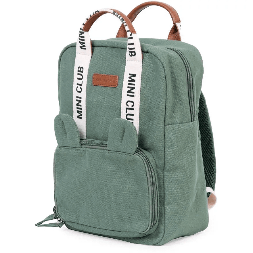 Рюкзак Childhome Mini Club canvas green CWKIDSCGR
